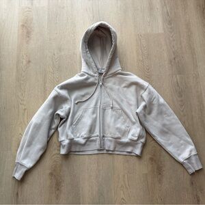 Aritzia TNA sweatfleece cozy fleece boyfriend fit size M